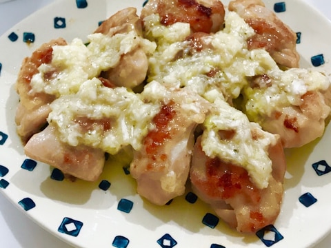 焼肉屋さんみたい!ねぎ塩ダレ鶏もも肉